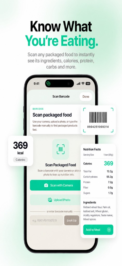 Barcode Scanner Mockup