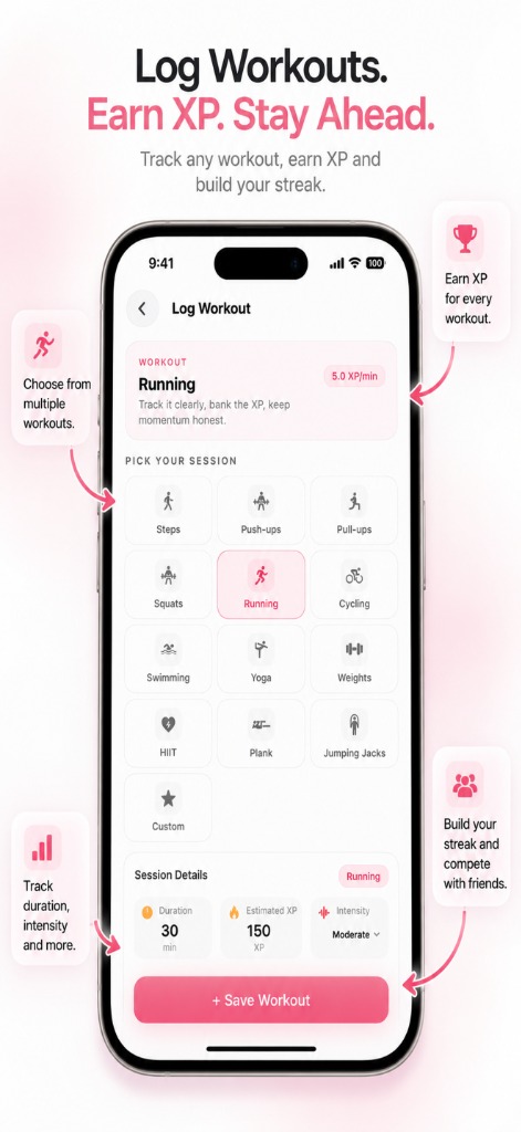 Multi-Sport Tracker Mockup